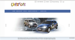 Desktop Screenshot of fahrschule-crazycar.de